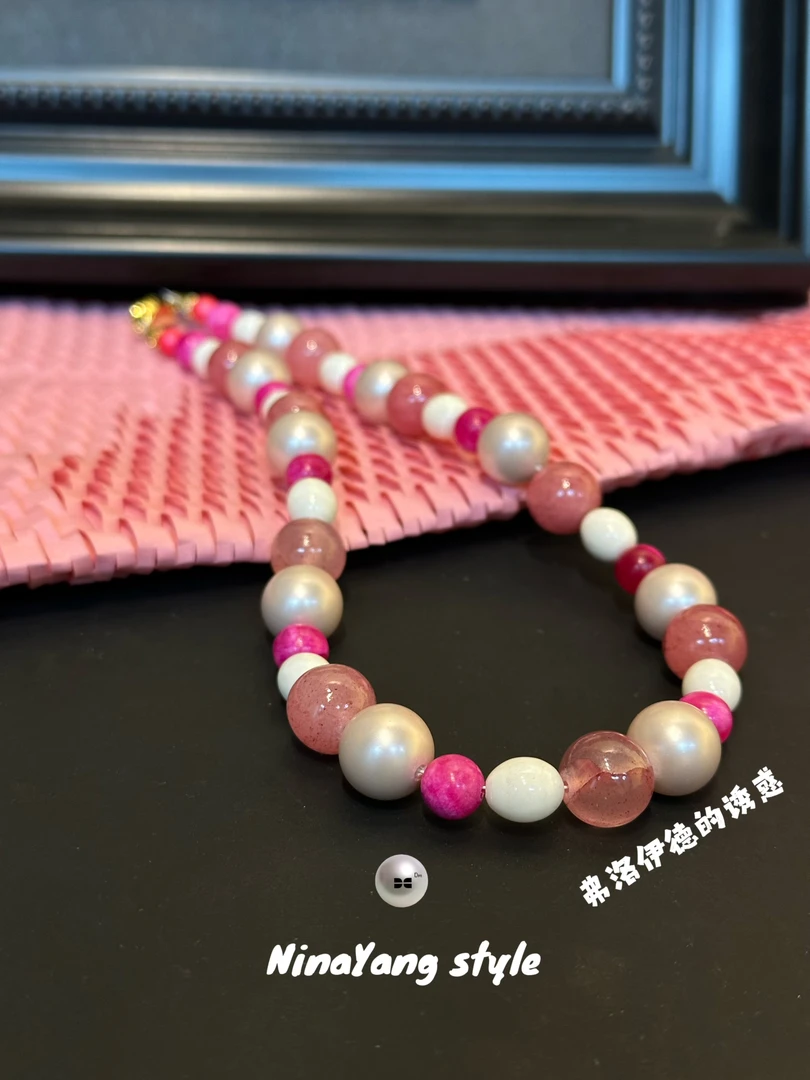 雲涌之丽 钛钢琉璃项链 【弗洛伊德的诱惑】糖果色百搭DMN0801