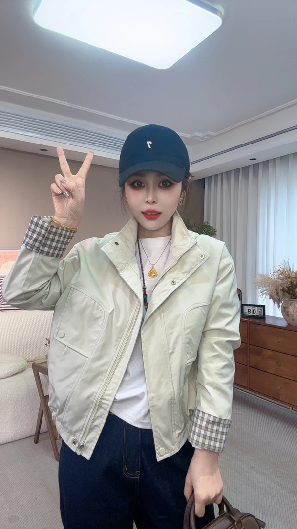 高级感工装夹克外套女春秋2025早春新款宽松休闲百搭短款洋气上衣