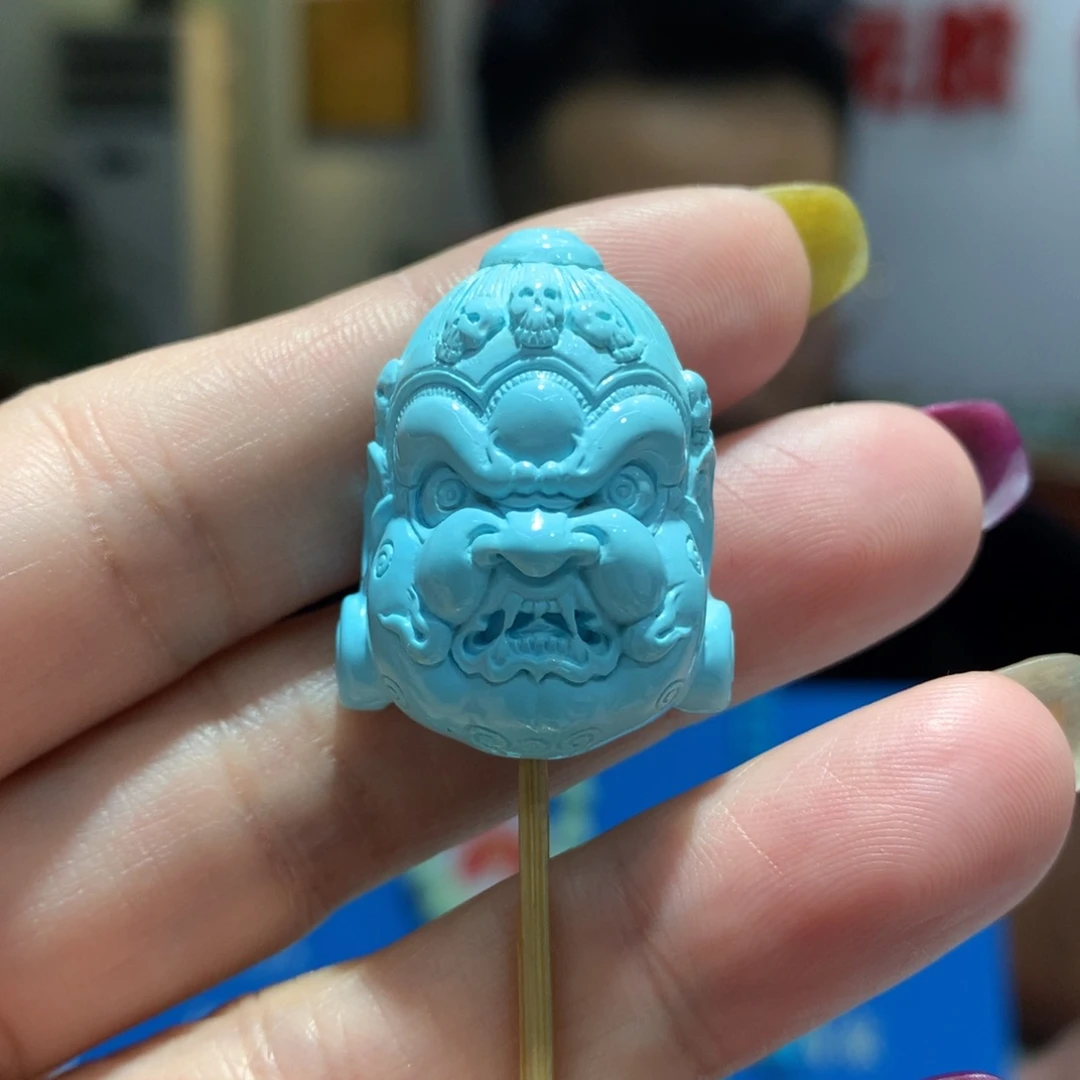 未镶嵌绿松石吊坠