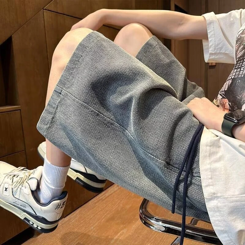 特大码300斤美式短裤男夏季薄款复古高街裤子ins宽松休闲五分男装