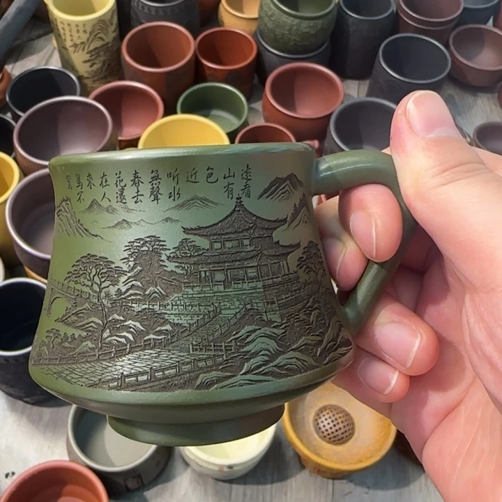 茶杯紫砂全手工紫砂