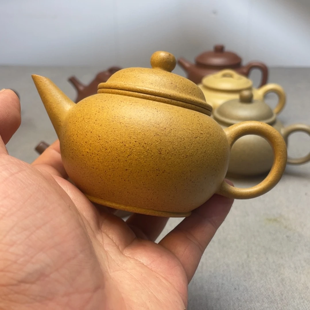 紫砂茶壶少*全手水平