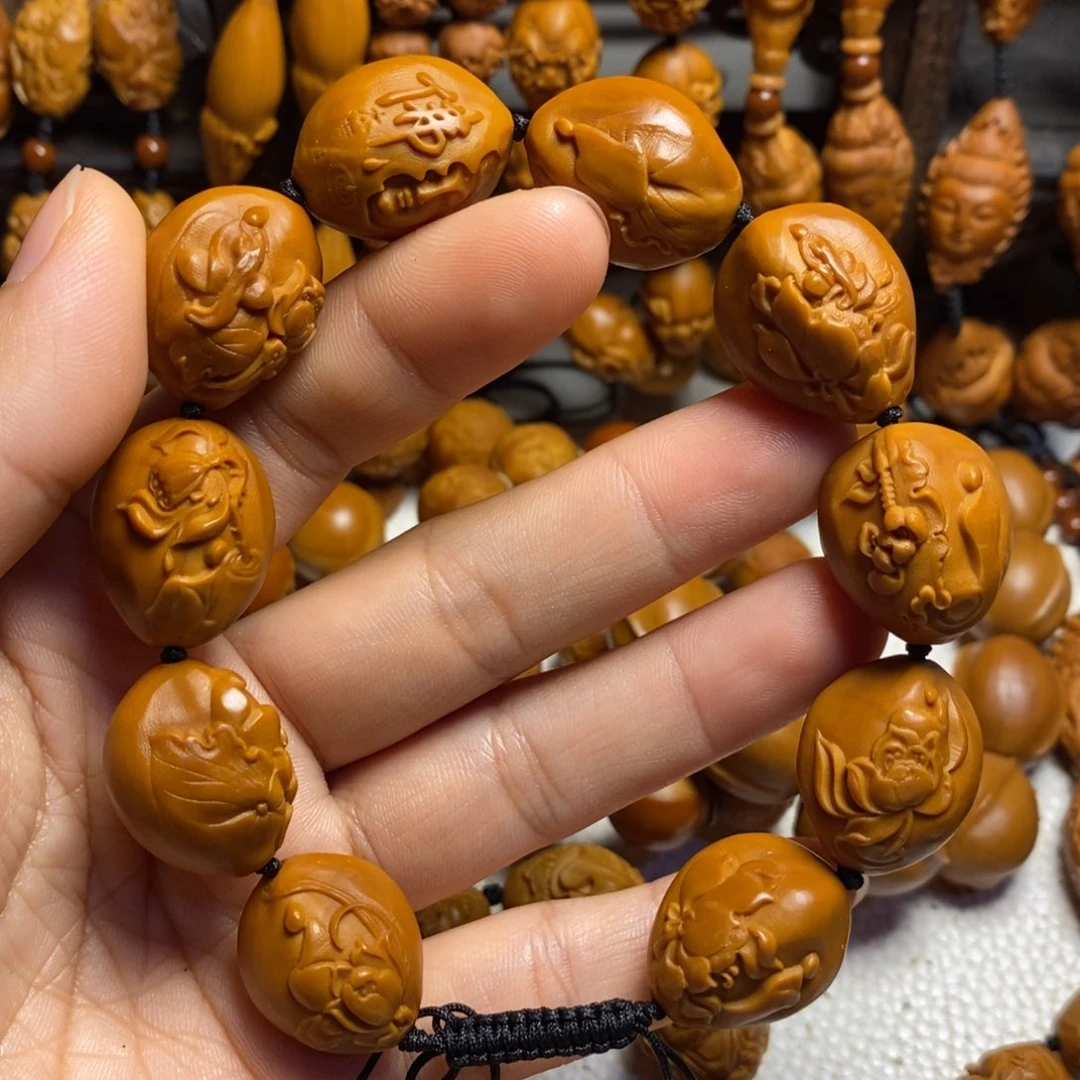 橄榄核吊坠无相佛