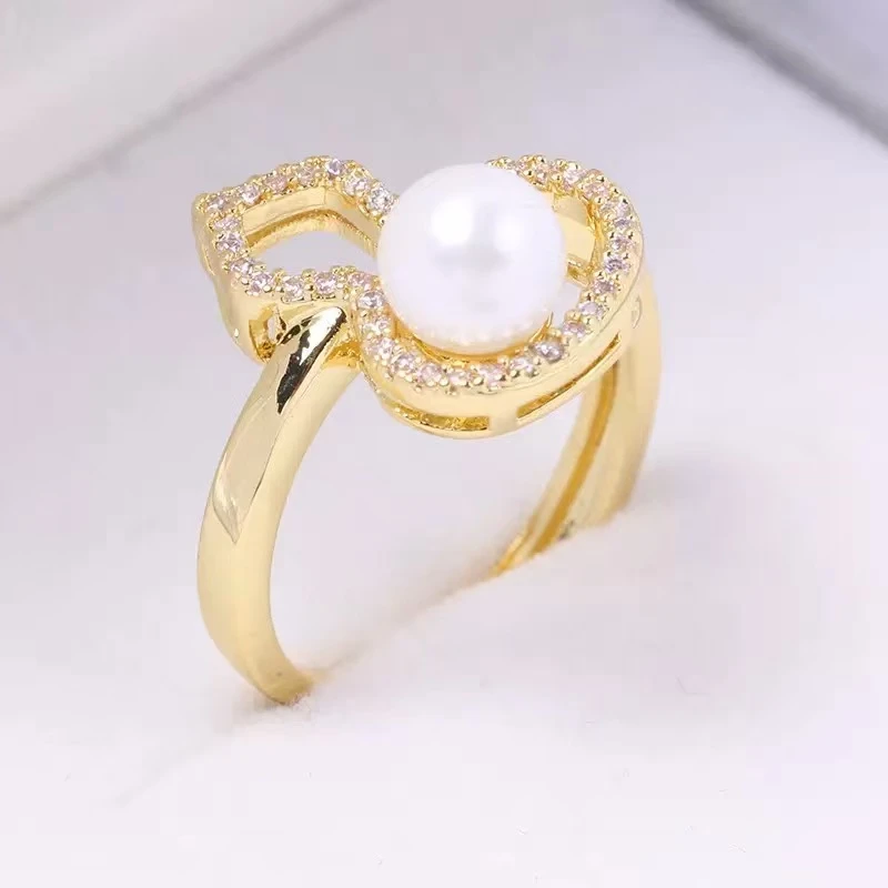 【绍兴龙华】时尚温柔葫芦戒指S9053