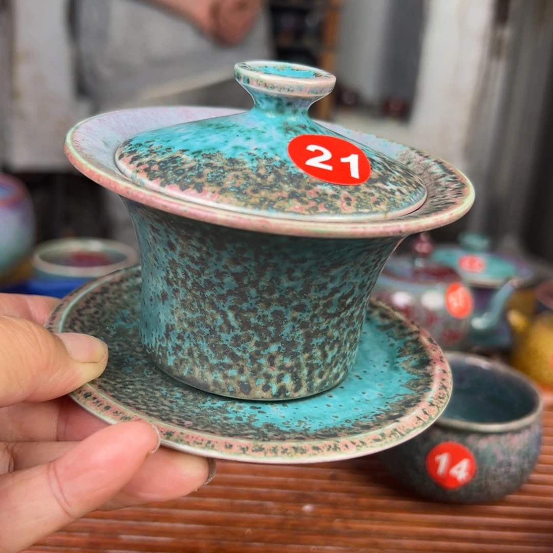 手工制作手拉坯茶具