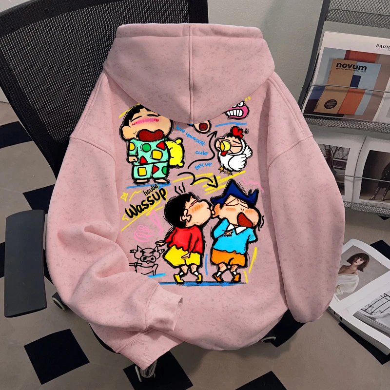 WASSUP HSUBE设计感小众套头连帽蜡染卫衣青少年百搭休闲上衣ins