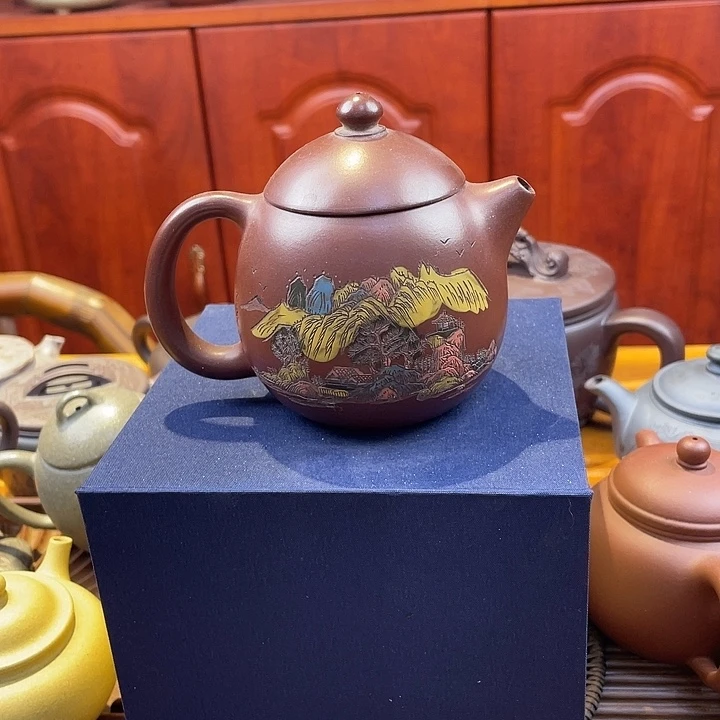 茶壶紫砂正品一把