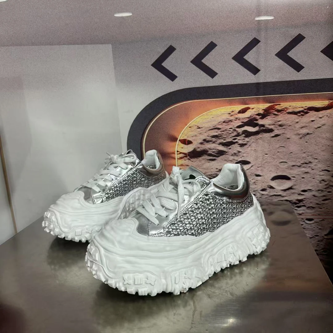 3315-1春夏新款2025圆头系带韩版简约休闲板鞋潮流百搭ins