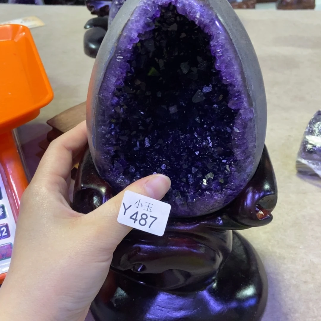 摆件未镶嵌水晶时****后摆件