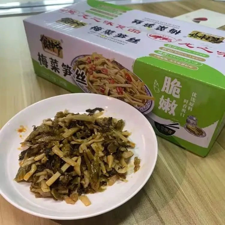 梅菜笋丝小袋装即食酱腌菜咸菜下饭菜吃粥小菜福梅干菜