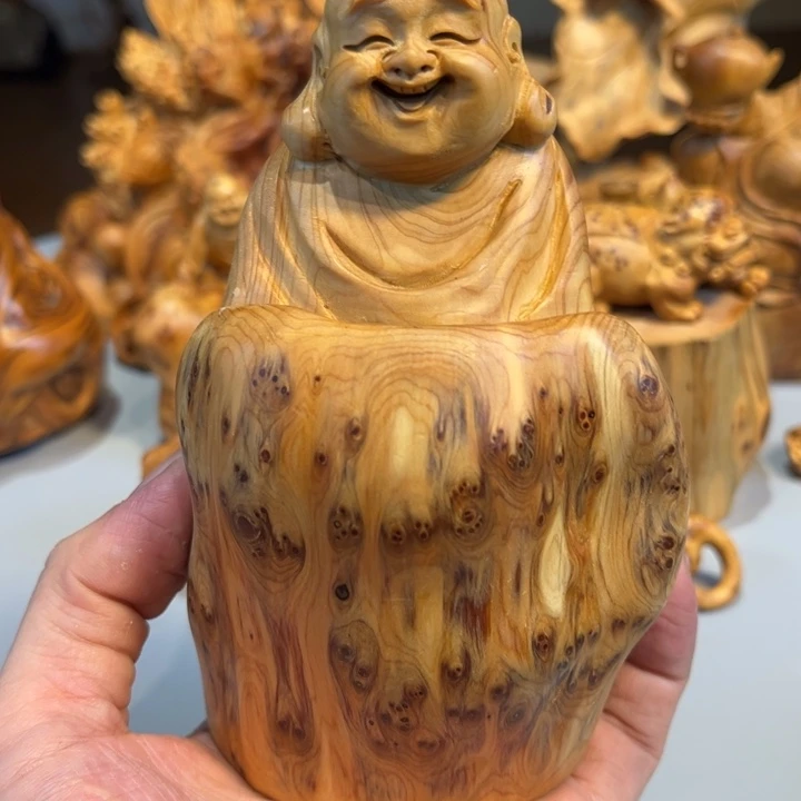洞***天柏木（崖柏）根雕工艺摆件