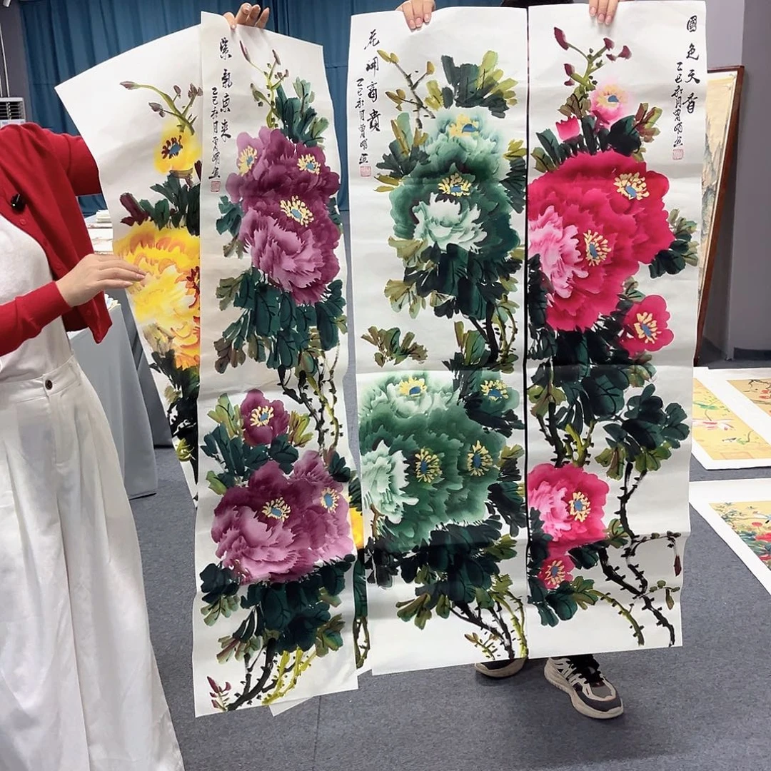 国画国画老师作品