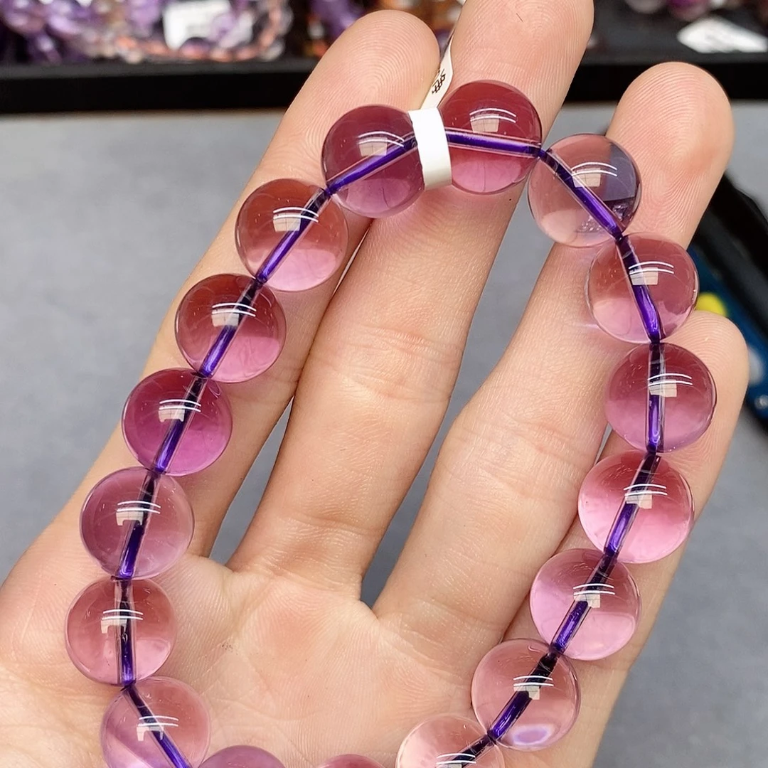水晶手串未镶嵌薇**拉35紫水晶12mm