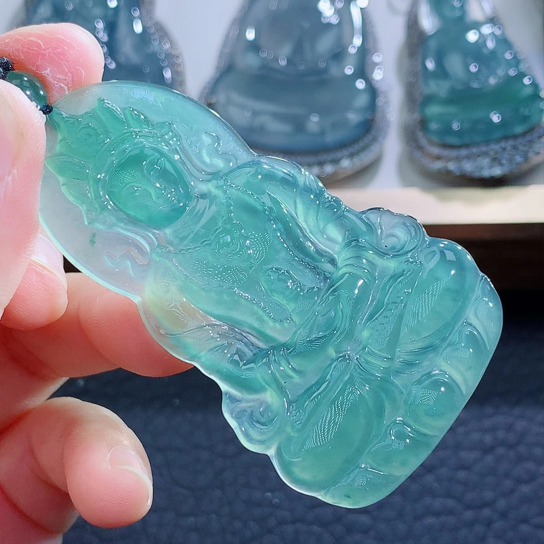 未镶嵌挂件翡翠翡翠