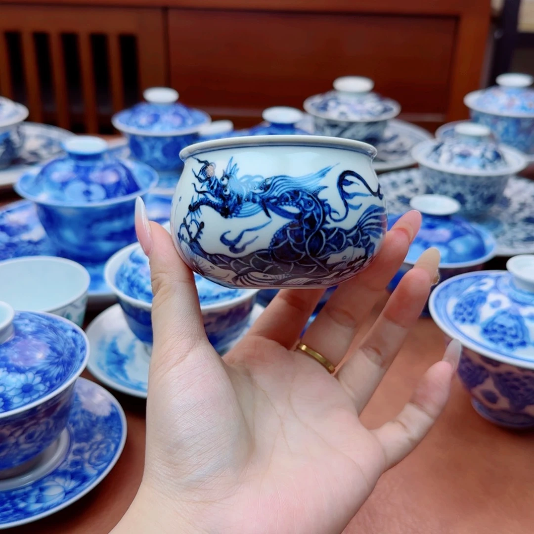 景德镇陶瓷手绘杯子