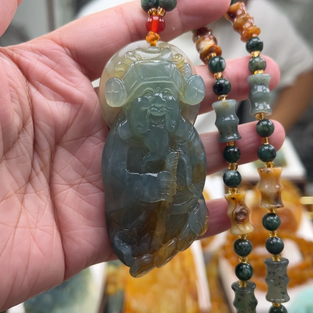 岫玉未镶嵌挂件挂件