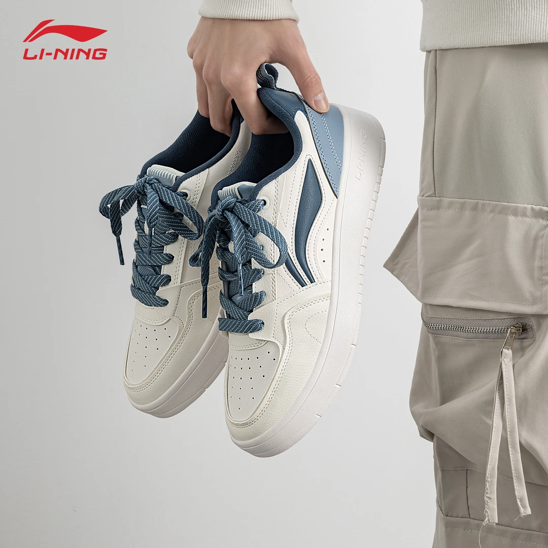 李宁元宝2男鞋板鞋2025春季新款低帮轻便运动百搭潮鞋休闲鞋子男