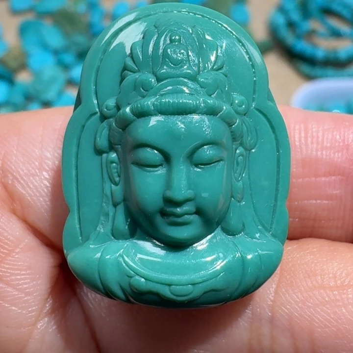 绿松石未镶嵌配饰