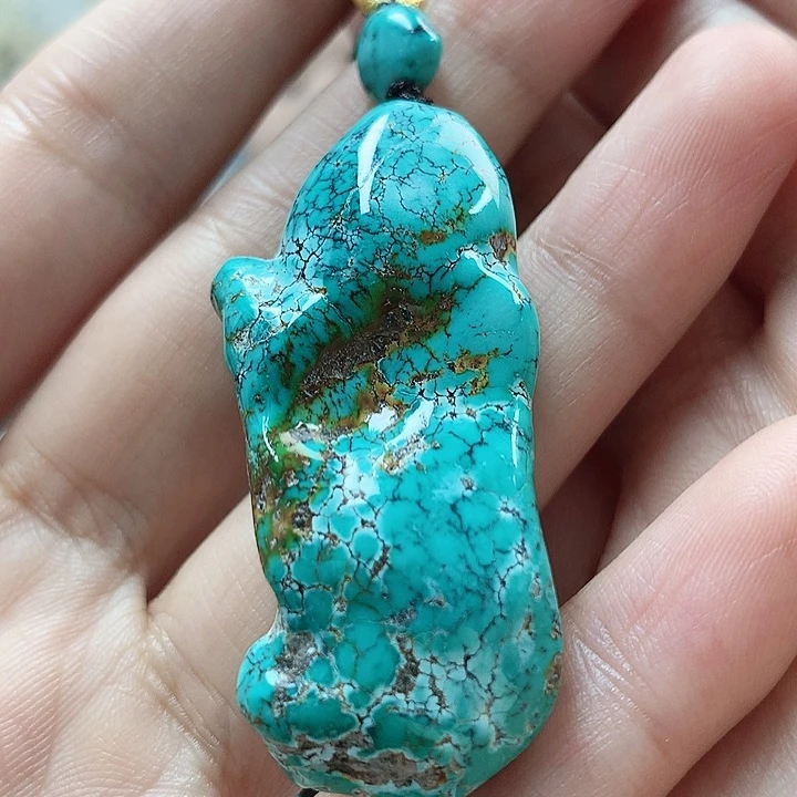 未镶嵌绿松石珠宝奇石