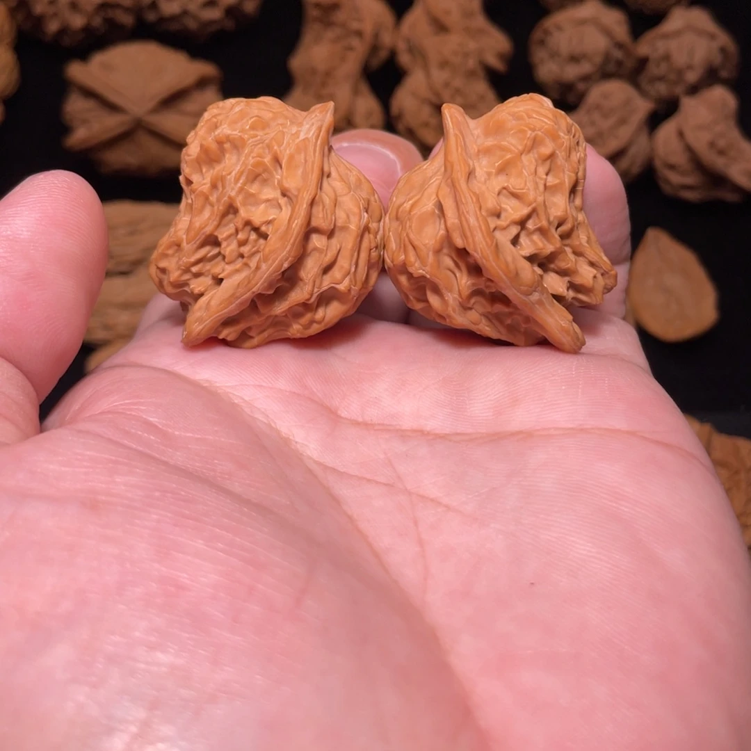 十***华吊坠文玩核桃小鸟核桃