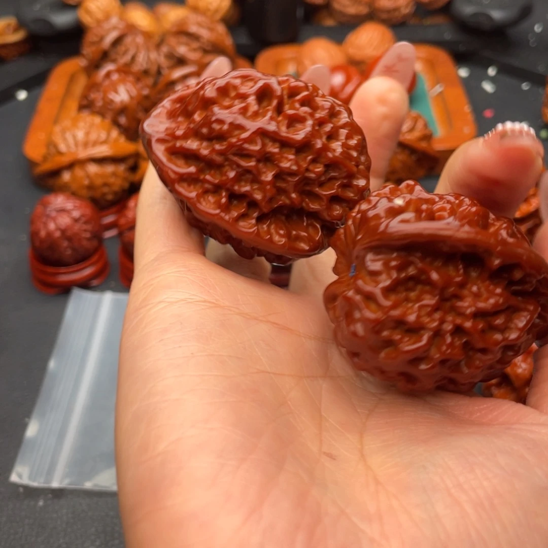 把件文玩核桃官帽