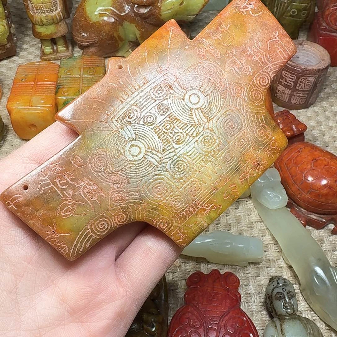 白玉菩提吊坠挂件