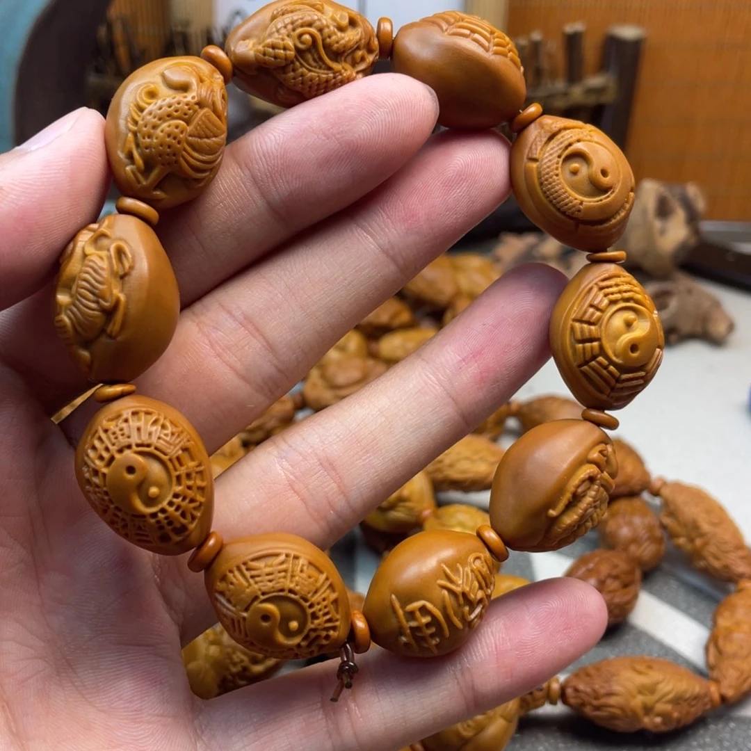 橄榄核手串/手链橄榄核雕工艺手串5119