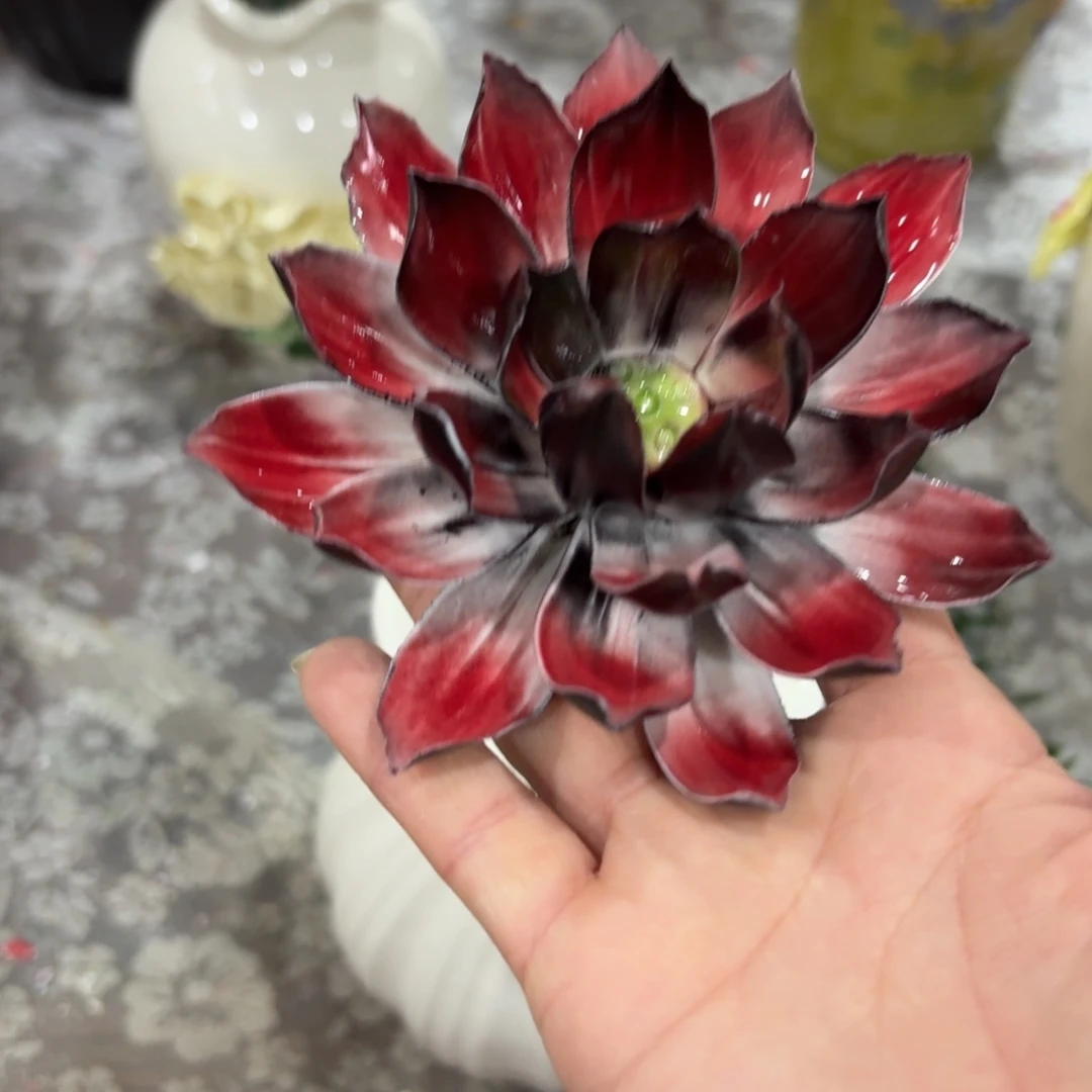 陶瓷花拍满20元发货退款拉黑