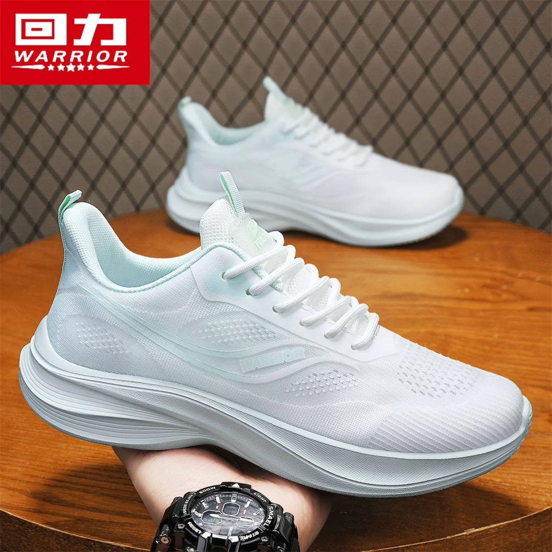 回力运动鞋情侣薄荷曼波2025新款冬季透气薄款网面休闲轻便跑步鞋