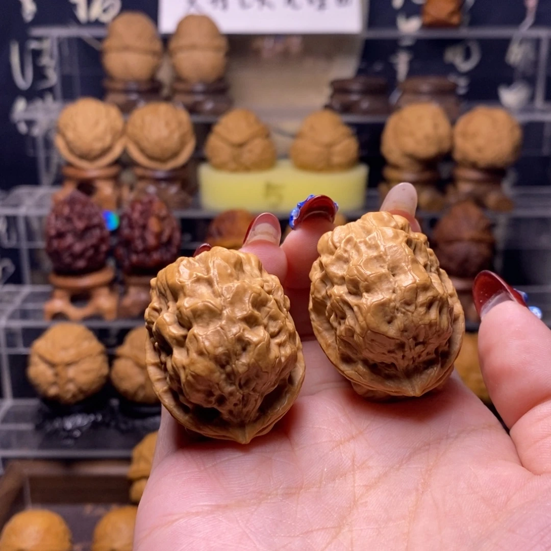 把件文玩核桃Z48麒麟疙瘩包37尺