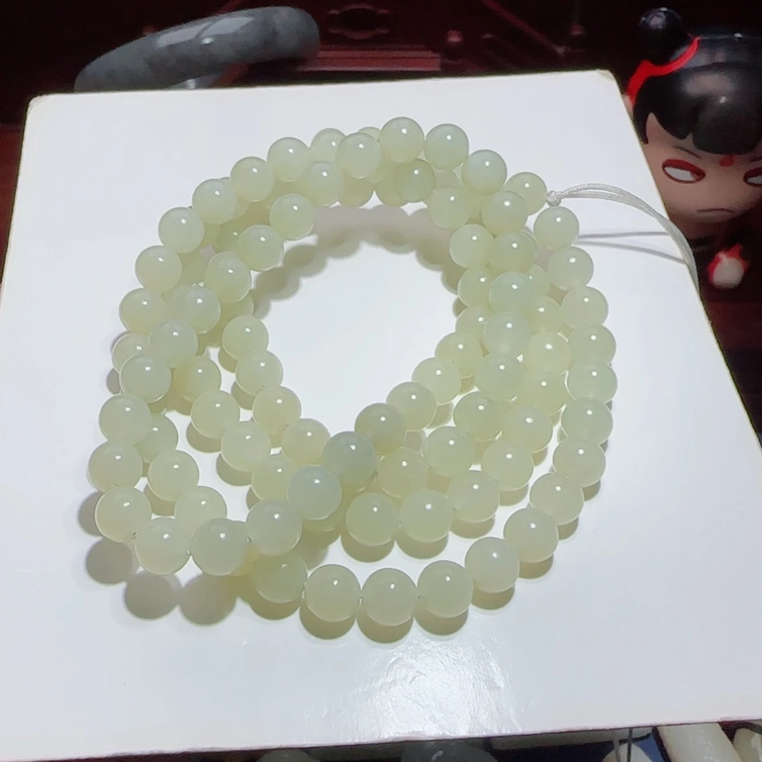 和田玉未镶嵌颈饰ym