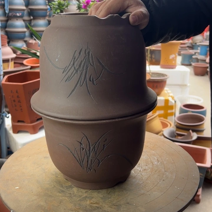 紫砂平角25+25口径25×17