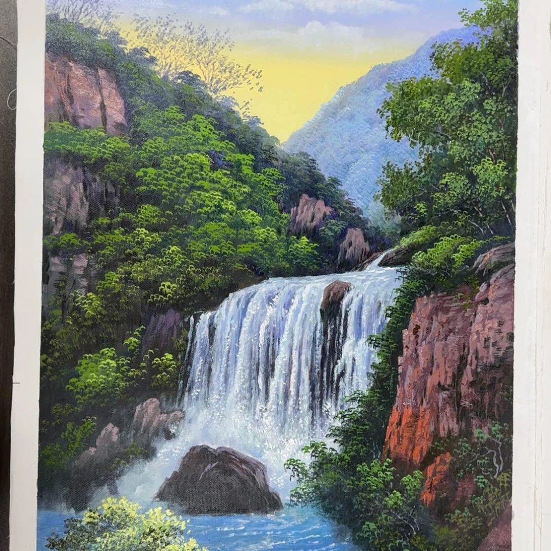油画加油加油努力加油加油