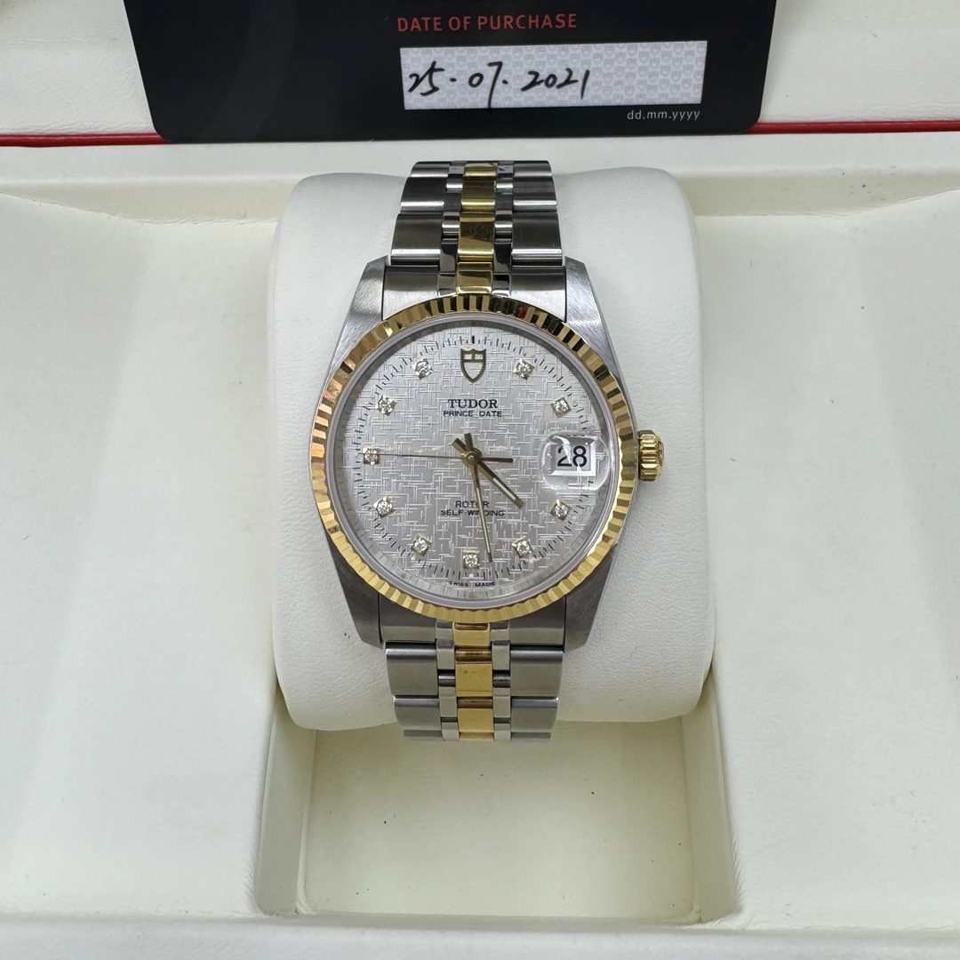 95新 TUDOR/帝舵 95新/帝舵王子/表径34mm/有金有钻/全套2021年