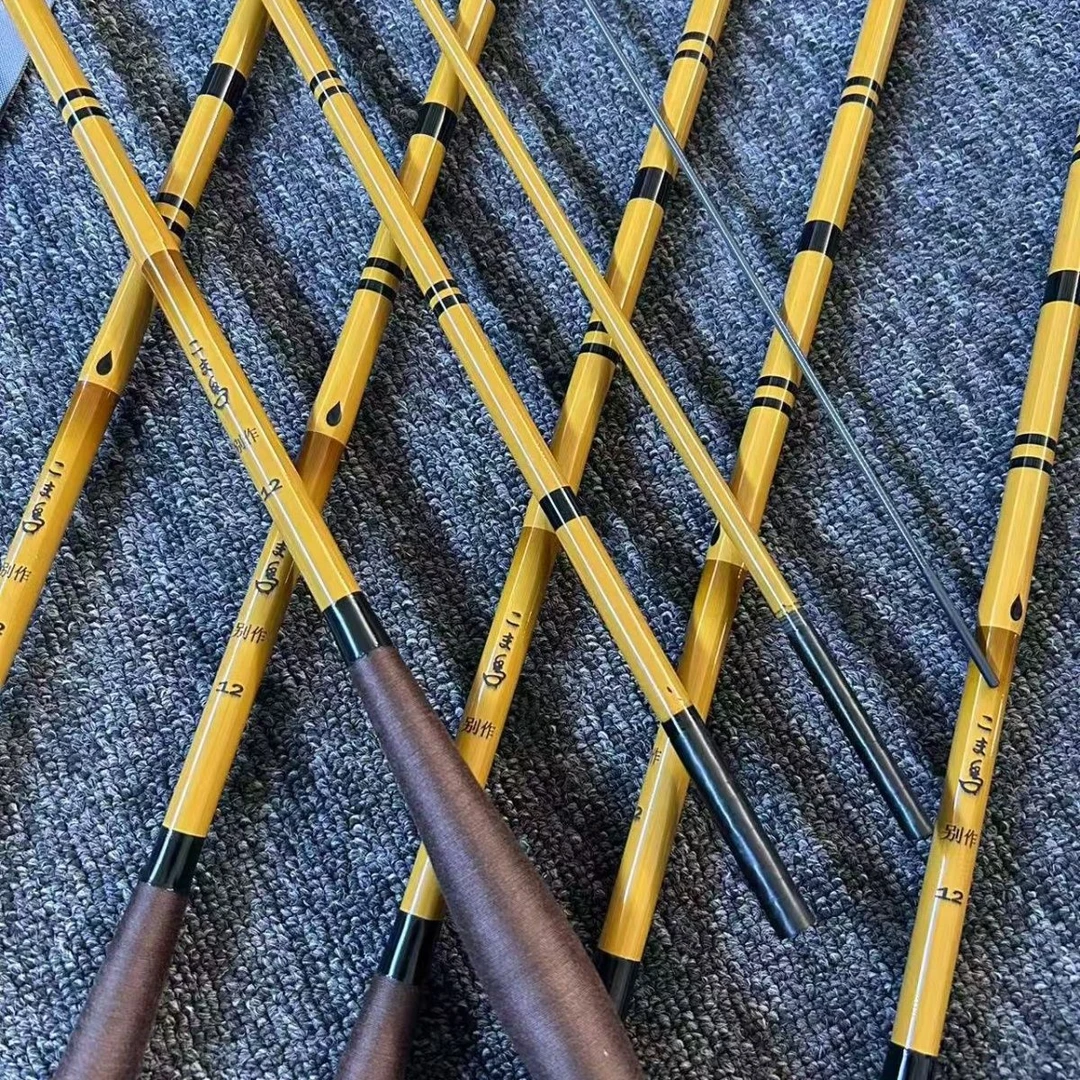 正品口马鸟28调鲫鱼鱼竿碳素钓鱼竿超硬手超轻竹节超细37调钓竿
