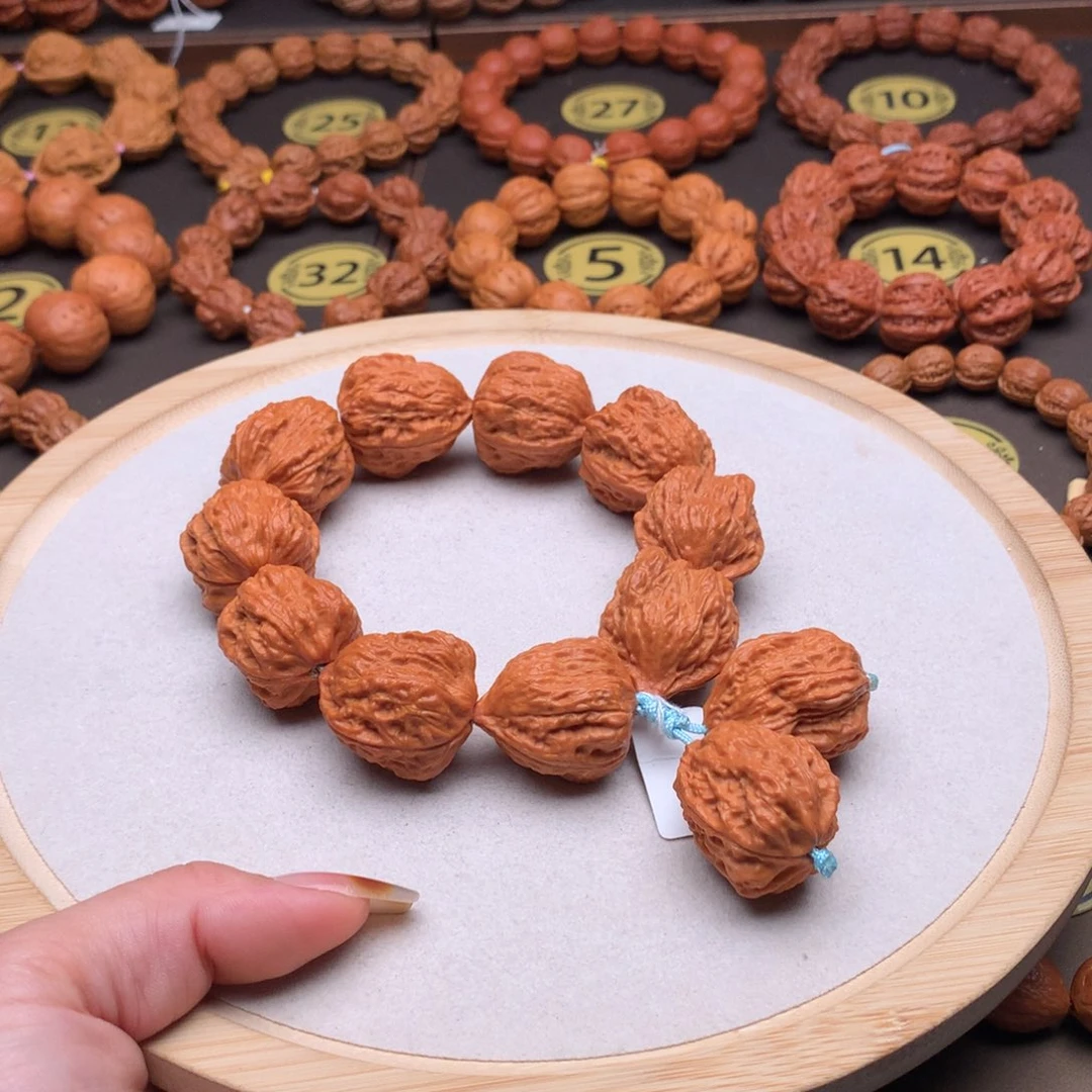 手串文玩核桃开背蛙