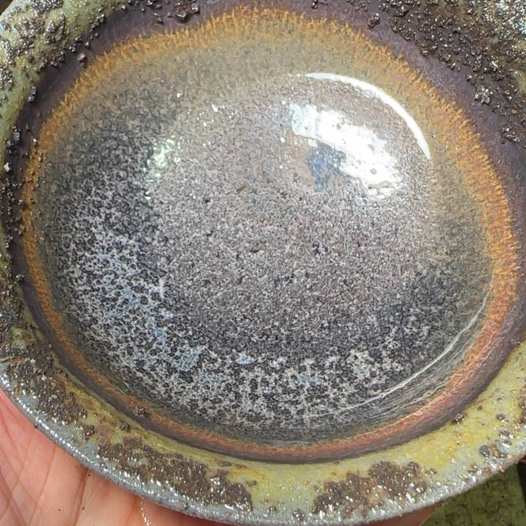 筑***道柴烧建盏茶盏茶杯449