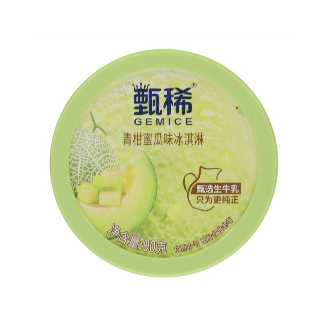 GEMICE/甄稀青柑蜜瓜味冰淇淋青柑蜜瓜味 90g雪糕同城送雪糕同城配