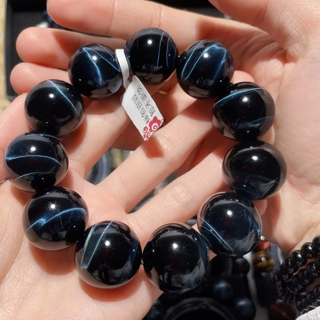 木变石（虎睛石）手链未镶嵌隔****王