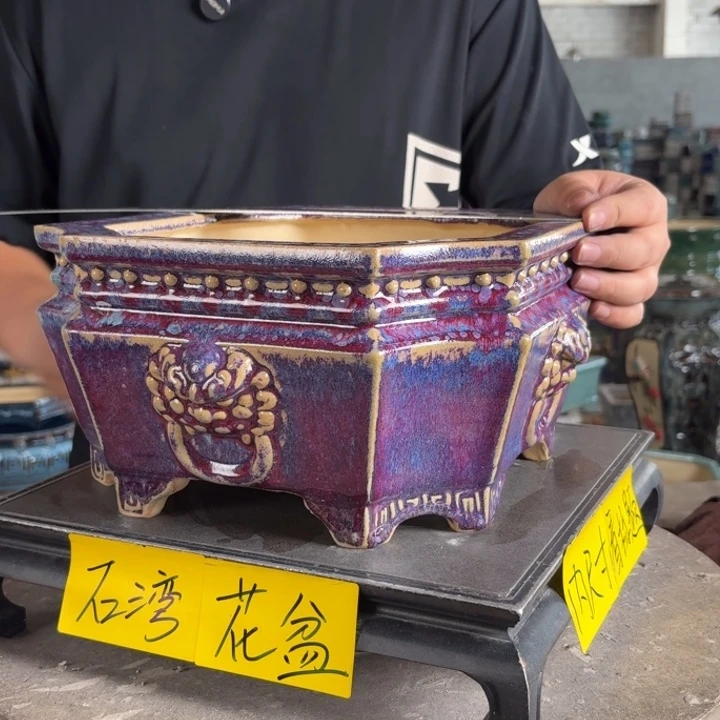 。一风堂石湾花盆 内21*11
