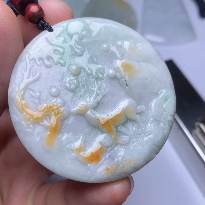 颈饰未镶嵌翡翠翡翠