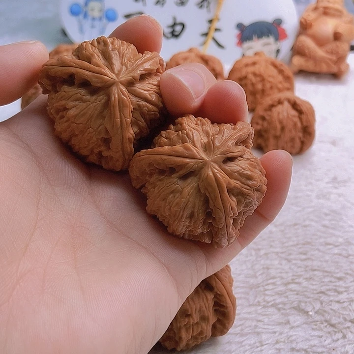 吊坠文玩核桃囍*三棱