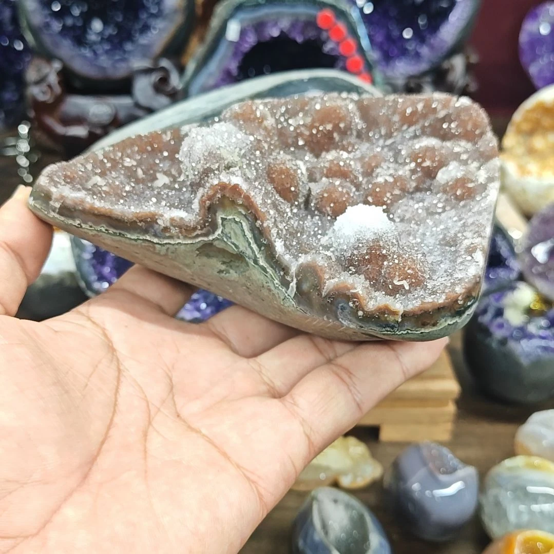 大型摆件（非配饰）紫晶银S925镶嵌