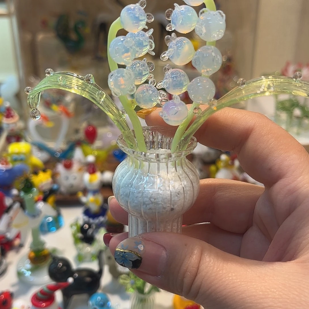 琉璃手工艺品铃兰