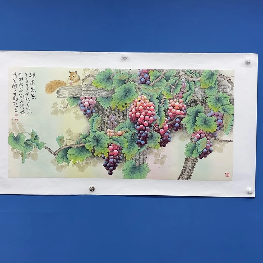 国画多次参加国内外书画