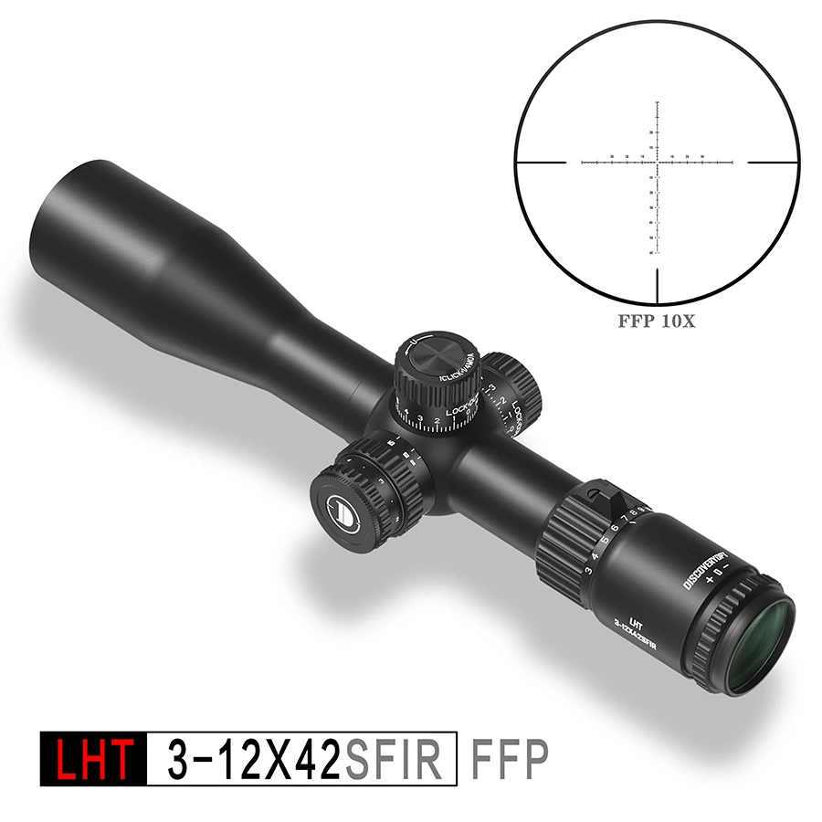 发现者LHT 3-12X42SFIR轻量化一体管短前置拉伸锁定望远镜