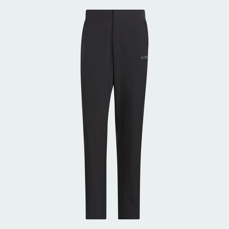 Adidas阿迪达斯休闲裤男TERREX户外跑步修身直筒裤运动长裤JF4349