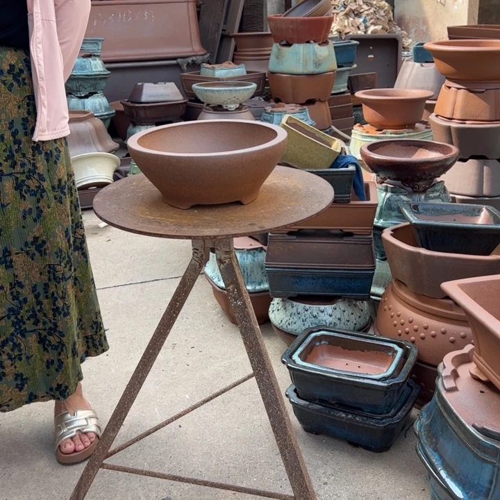 K***见紫砂花盆高温窑变10只