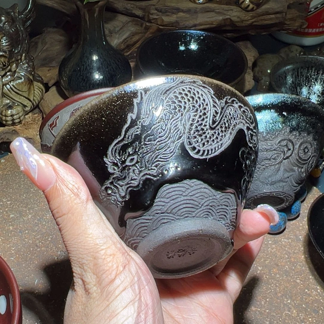 茶盏龙知否建盏茶器