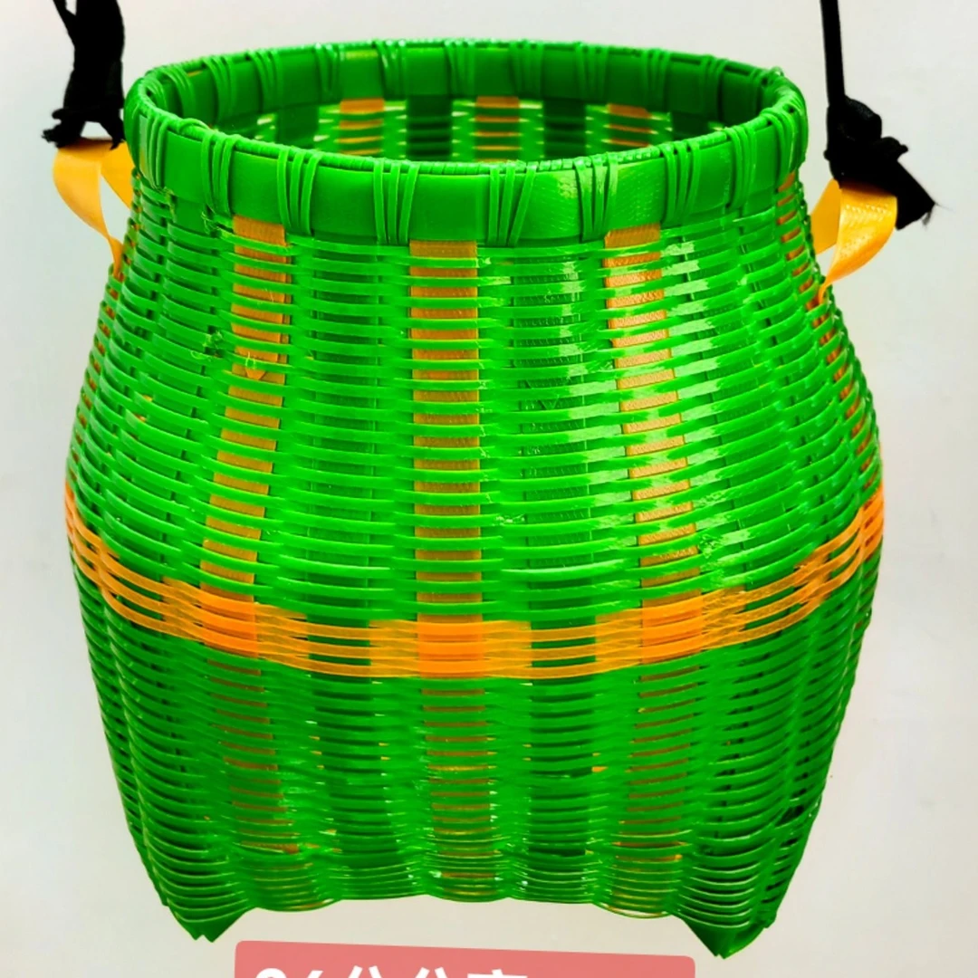 采茶小篮子手工透气编织
